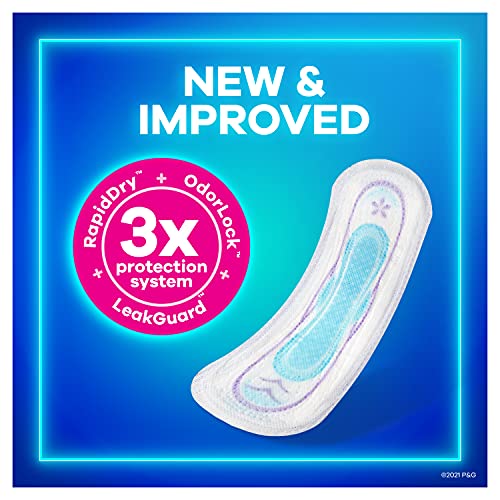 ALWAYS Ultra Thin Size 2 Super Pads Without Wings Unscented, 40 Count, Pack of 3