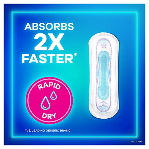 ALWAYS Ultra Thin Size 2 Super Pads Without Wings Unscented, 40 Count, Pack of 3