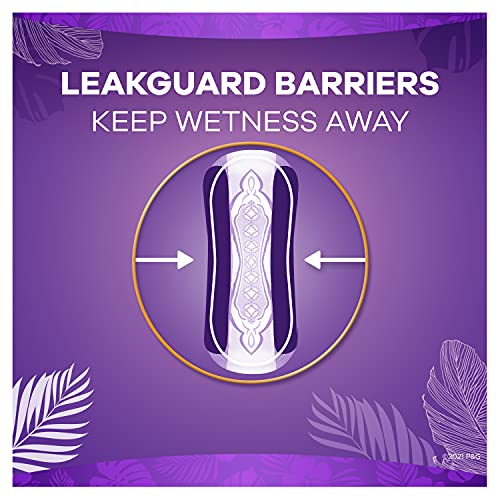 Always Xtra Protection 3-in-1 Daily Liners Extra Long with Leakguards, 144 Co...