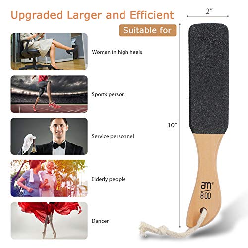 Foot Scraper Pedicure Foot File, Professional Foot Rasp File Foot Scrubber, P...