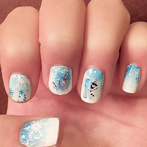 Disney Olaf Frozen Water Nail Art Transfers Stickers Decals - Set of 54