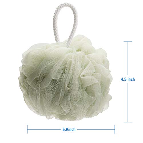 AmazerBath Shower Bath Sponge 75g Shower Loofahs Balls for Body Wash Men Wome...