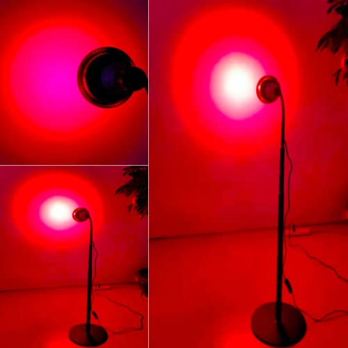 MiGGMM 54W 18 LEDs Red Light Therapy,19"-78"Height Free Adjustment,660nm Red ...
