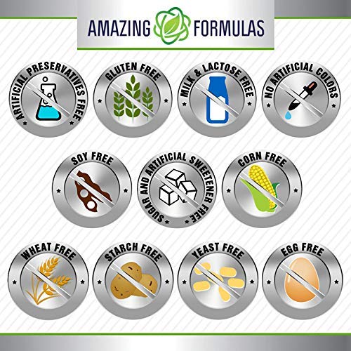 Amazing Formulas Calcium Magnesium Zinc D3 - 300 Tablets Per Bottle (Calcium ...
