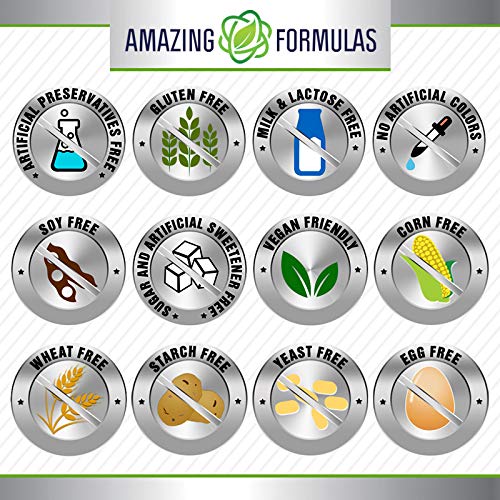 Amazing Formulas - Quercetin 500 Mg, 120 VCaps(Vegetarian Capsules) (Non-GMO,...