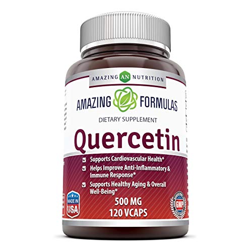 Amazing Formulas - Quercetin 500 Mg, 120 VCaps(Vegetarian Capsules) (Non-GMO,...