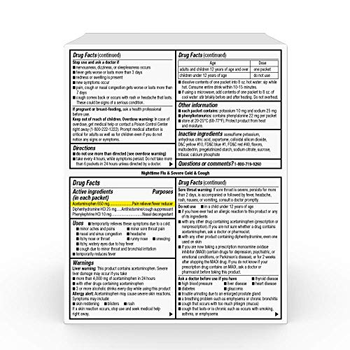 Amazon Basic Care Multi-Symptom Severe Cold Daytime and Severe Cold & Cough N...