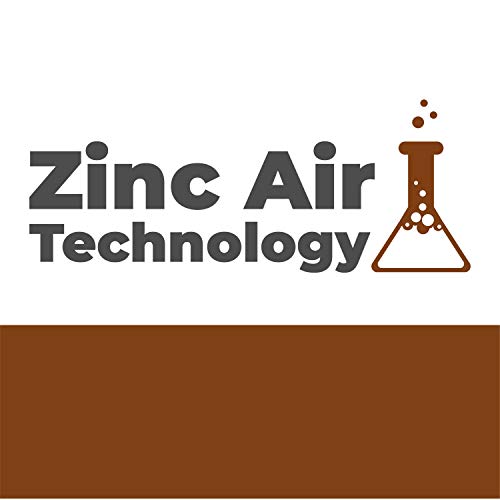 Amazon Basics 1.45 Volt Hearing Aid Batteries, Brown Tab - Pack of 60, Size 3...