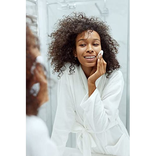 Amazon Basics Cotton Rounds, 100ct , Pack of 6 (Previously Solimo)