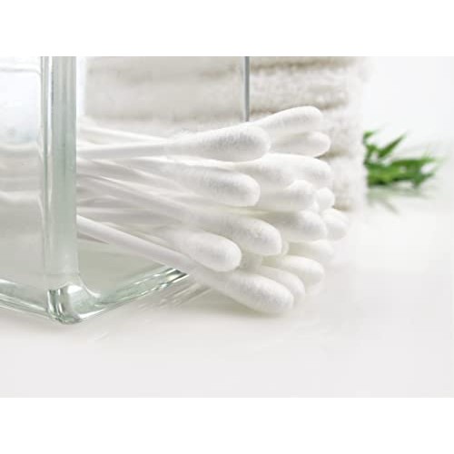 Amazon Basics Cotton Swabs, 500ct, Pack of 4 (Previously Solimo)