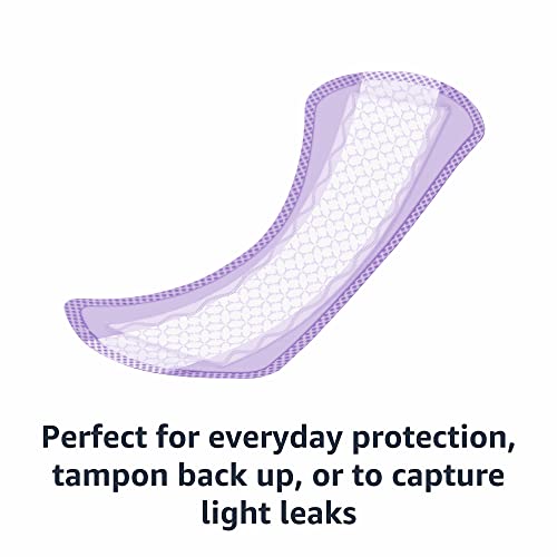 Amazon Basics Daily Pantiliner, Long Length, 40 Count, 1 Pack (Previously Sol...