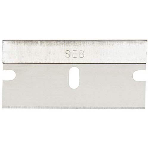 Amazon Basics Single Edge Razor Blades, Clam Shell, 100-Pack