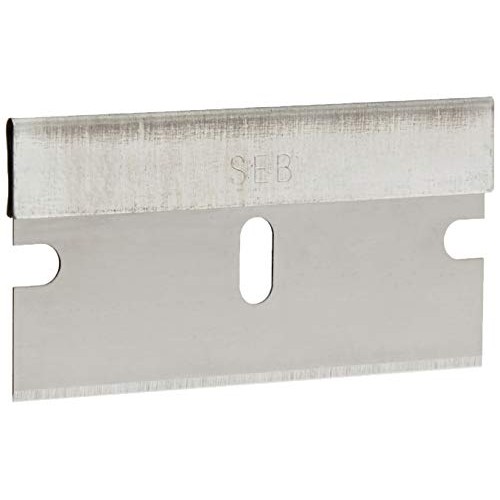 Amazon Basics Single Edge Razor Blades, Clam Shell, 100-Pack