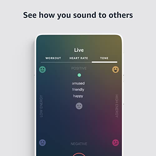 Amazon Halo Band – Measure how you move, sleep, and sound – Designed with pri...