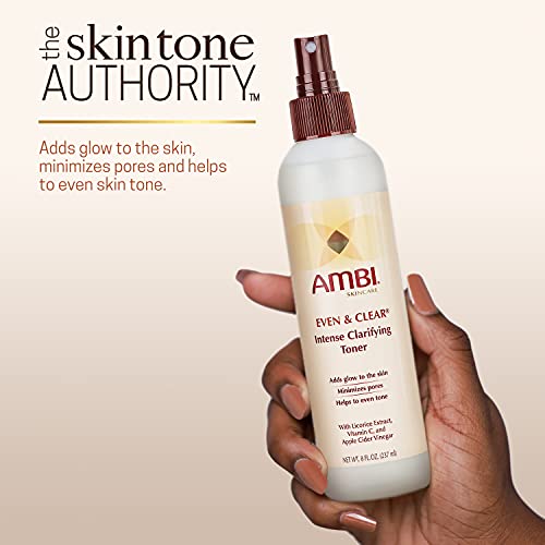 Ambi Even & Clear Intense Clarifying Toner | Astringent Protects and Beautifi...