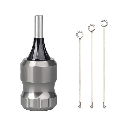 Ambition Cartridge Tattoo Grips - 32mm Adjustable Twist Handle Tubes CNC Carv...