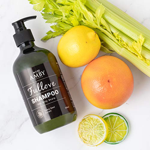 Amby London Degrease Shampoo For Oily Hair Women Men - Smelly Scalp Shampoo F...