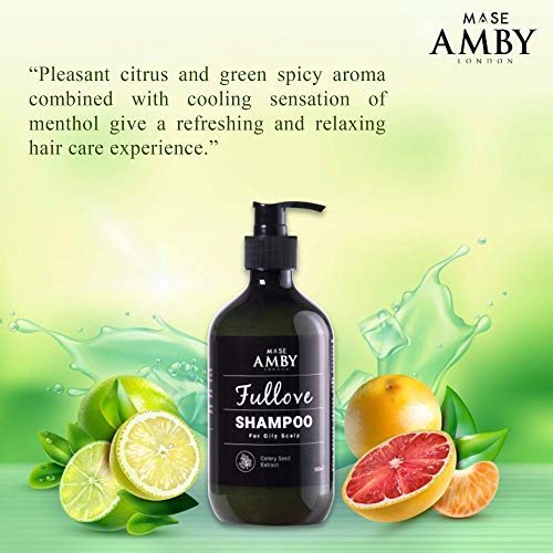 Amby London Degrease Shampoo For Oily Hair Women Men - Smelly Scalp Shampoo F...