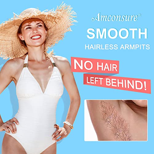 Waxing Kit, Amconsure Waxing Kit for Women Men Home Wax Warmer Hair Removal w...