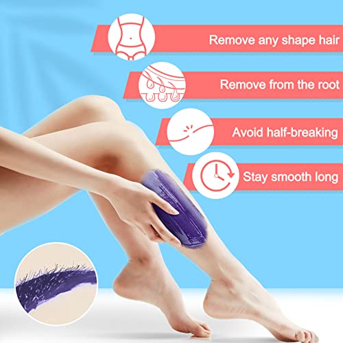 Waxing Kit, Amconsure Waxing Kit for Women Men Home Wax Warmer Hair Removal w...
