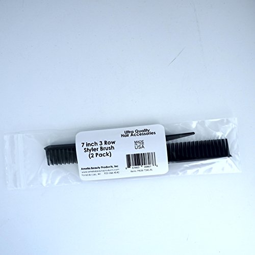 7inch, 3 Row Styler Brush