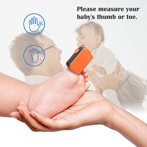 Pulse oximeter fingertip with Plethysmograph and Perfusion Index, Portable Bl...