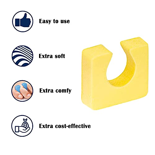 Americanails Onezeez Individual Toe Separators - Assorted Pastel Colors - Ext...