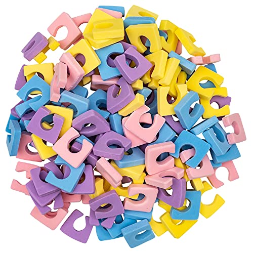 Americanails Onezeez Individual Toe Separators - Assorted Pastel Colors - Ext...