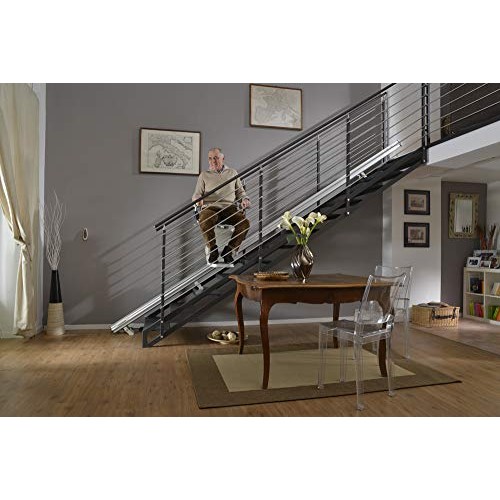AmeriGlide Horizon Plus Stair Lift | 308 Pound Capacity | Self Installable (E...