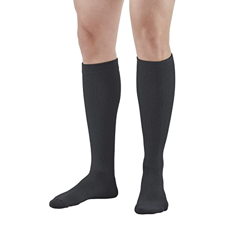 Ames Walker AW Styles 120/125/150 Coolmax 20 30 Knee High Socks Black Large