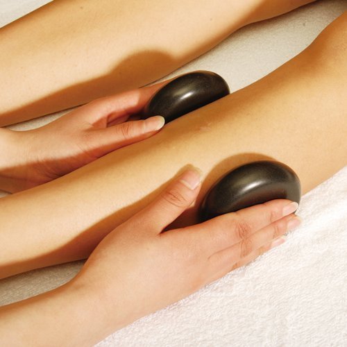 Amethyst Lake Hot Stones Massage Set With Warmer Pot - 36 Basalt Hot Stone 6 ...