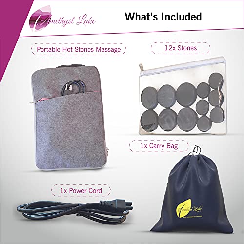 Massage Stone Heater Small Portable Bag