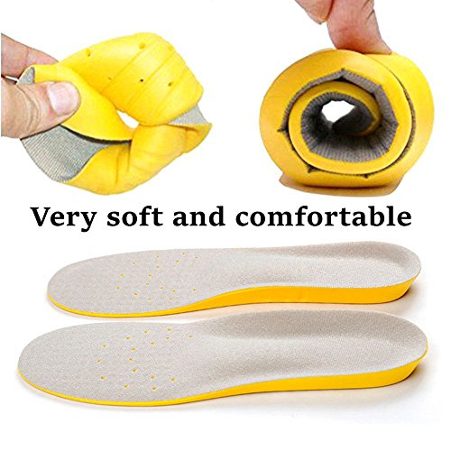 Shoe Insoles, Memory Foam Insoles, Providing Excellent Shock Absorption and C...