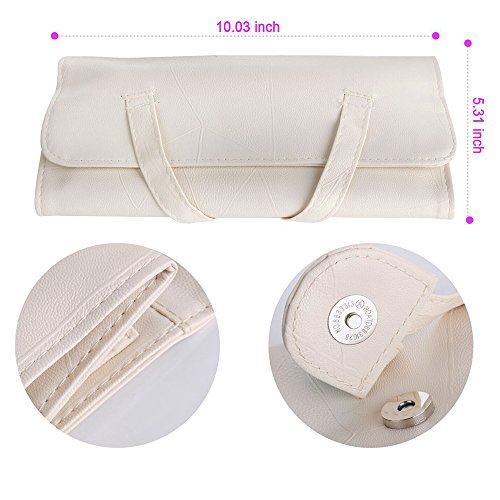 AMMIY Makeup Brushes 18 PCs Makeup Brush Set Professional Wood Handle Premium...