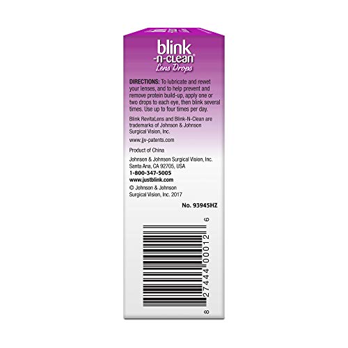 Complete Blink-N-Clean Lens Drops, 0.5 Fluid Ounce