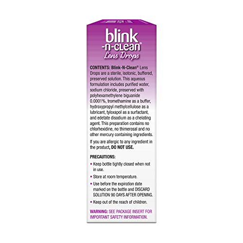 Complete Blink-N-Clean Lens Drops, 0.5 Fluid Ounce