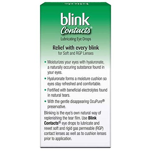 Amo Blink Contacts Lubricating Eye Drops, 3 Count