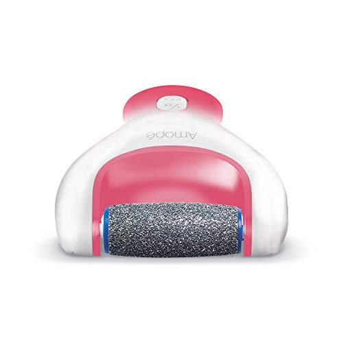 Amope Pedi Perfect Electronic Dry Foot File (Blue/Pink), Regular Coarse Rolle...
