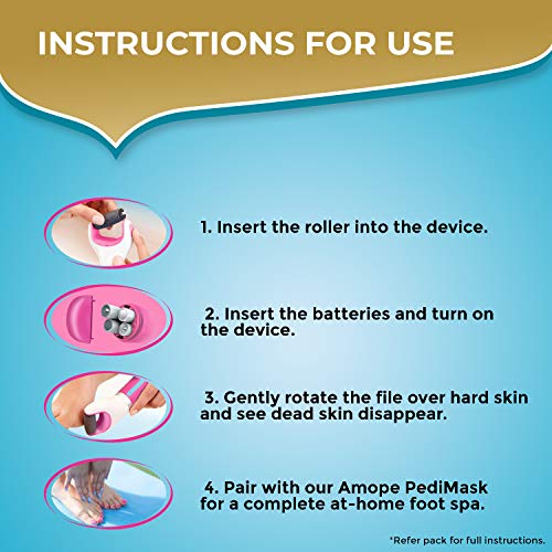 Amope Pedi Perfect Spa Experience Pampering Pack containing an electronic foo...