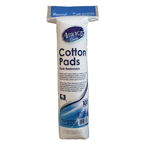 Amoray Care Cotton Pads (300 Count) | Make up Remover, Hypoallergenic, Lint F...