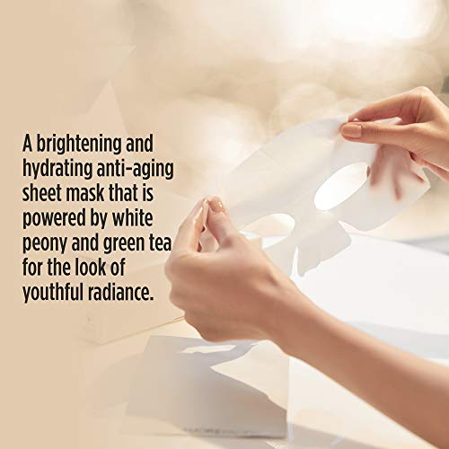 AMOREPACIFIC Youth Revolution Radiance Sheet Mask for Face Anti-Aging, 6 Pack