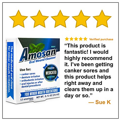 Amosan Oral Wound Cleanser