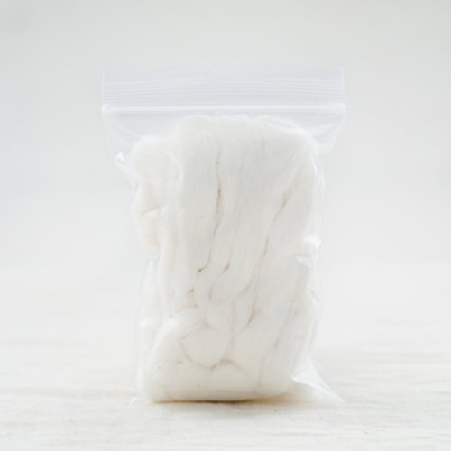 Japanese Organic Cotton Sliver 13 Feets 100% Organic Unbleached [Made in Japa...