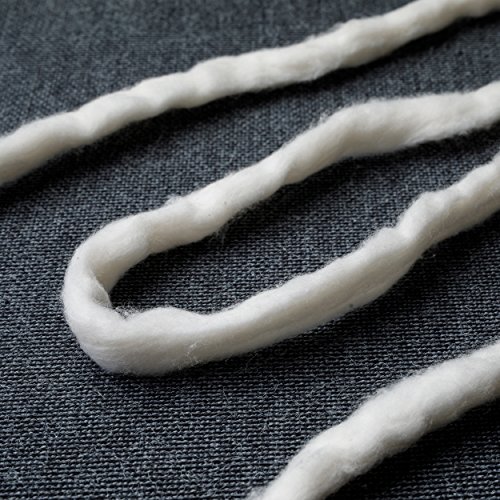 Japanese Organic Cotton Sliver 13 Feets 100% Organic Unbleached [Made in Japa...