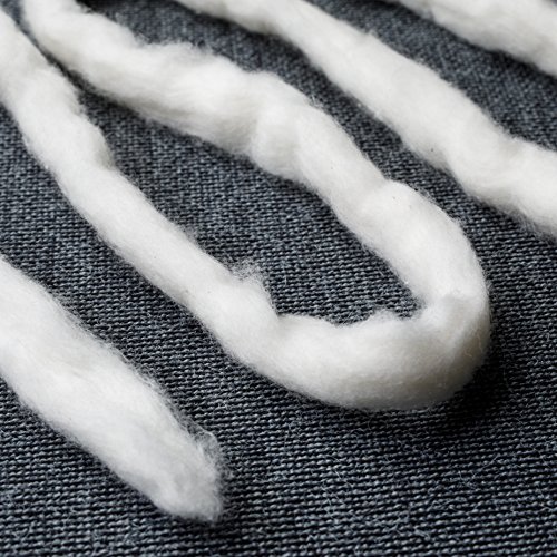 Japanese Organic Cotton Sliver 13 Feets 100% Organic Unbleached [Made in Japa...