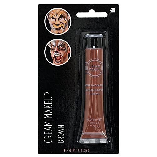 Amscan 840954 Brown Cream Makeup Costume Accessory | 1 Piece