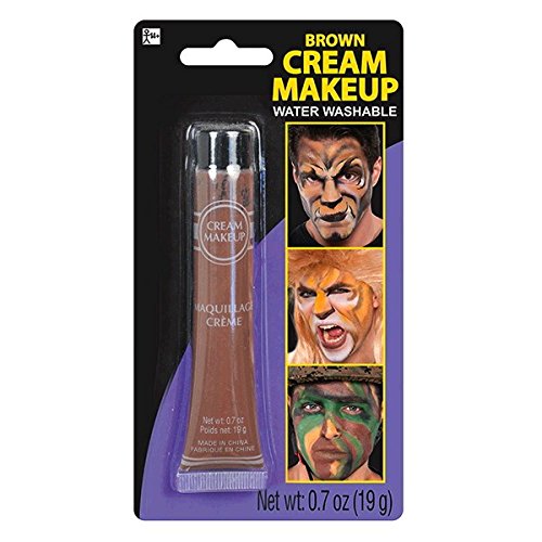 Amscan 840954 Brown Cream Makeup Costume Accessory | 1 Piece