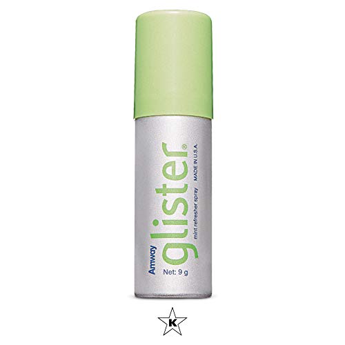 Amway Glister Refresher Spray 2-Pack, Glister Mouth Freshener Spray (Mint)