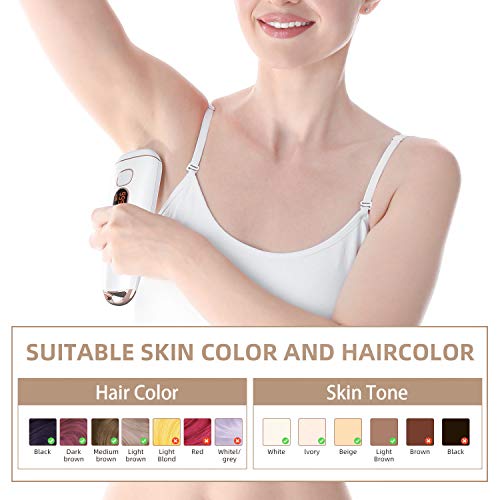 Hair Removal for Women and Man hair removal UPGRADE to 999,999 Permanent Flas...