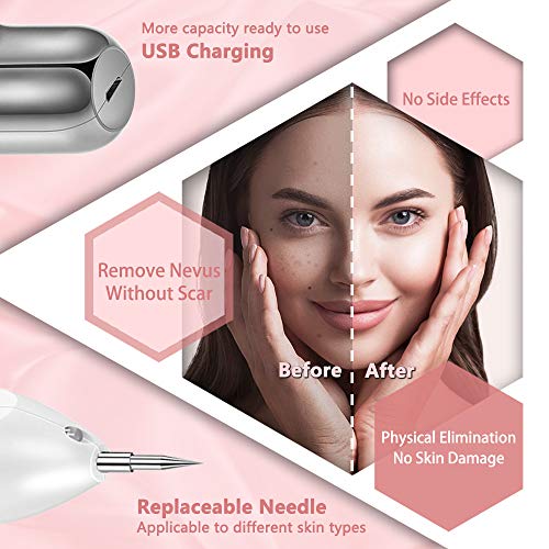 Portable Beauty Equipment With Home Usage, USB Charging, 30 Replaceable Needl...